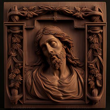 3D model st jesus (STL)